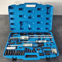 Kit d'extraction de 40 pièces pour camions et automobiles, outil marteau à inertie, extracteur d'injecteurs diesel pour moteurs diesel, outils de réparation de pneus