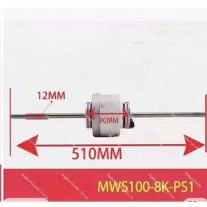 มอเตอร์ไร้แปรงถ่าน Mws100-8k-ps1 ความยาว 510 มม. สำหรับเครื่องปรับอากาศแบบรวมศูนย์และชุดอากาศบริสุทธิ์ - Product Image 4