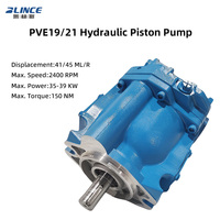 Pompe à piston à cylindrée variable pour excavatrice sur chenilles, pièces de rechange VICKERS Rexroth Eaton, PVE PVE19 PVE21, pompe à huile hydraulique
