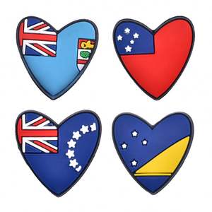 Moda nueva venta al por mayor decoración Pvc accesorios gran oferta Australia comida Sushi Europa Popular zapato encanto a granel - Product Image 3