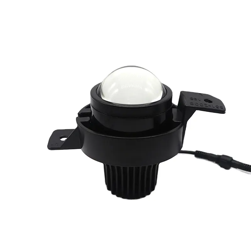 Phare antibrouillard à lentille bifocale 12V 2.5 pouce pour projecteur Led Nissan feux de croisement et de route Mode 3 couleurs et 1 couleur projecteur étanche amélioré