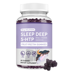 Gomitas de Magnesio SUNI OEM ODM de Marca Privada para un Sueño Profundo y Reparador, Suplemento con 5-HTP y <span class=keywords><strong>Melatonina</strong></span> para Hombres y Mujeres, Sueño Rápido - Product Image 1