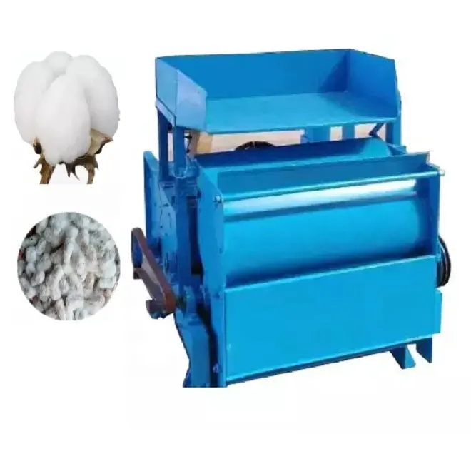 automatic cotton seed remover delinting removing separator machine small portable cotton ginning machine