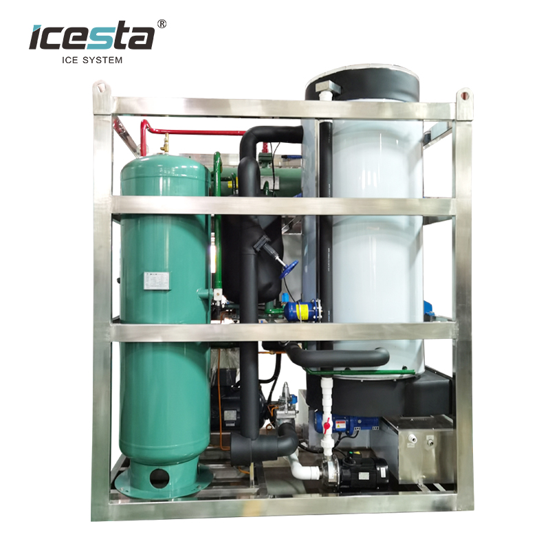 Высококачественная машина для производства льда с воздушным охлаждением емкостью 1t/2t/3t/5t, сделано в Китае