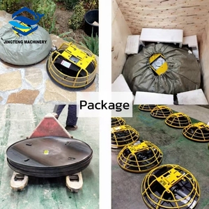 Bê tông đôi điện máy bay Honda động cơ di động cầm tay điện bê tông vữa trát vữa trowel - Product Image 6