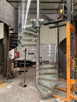 VIKO Escalier en colimaçon en verre de haute qualité