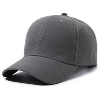 Gorra de Béisbol 100% Algodón, Gorra Estructurada con Visera Curva, Gorra Lisa Disponible en Varios Colores para Logotipo Personalizado, Gorra para el Sol