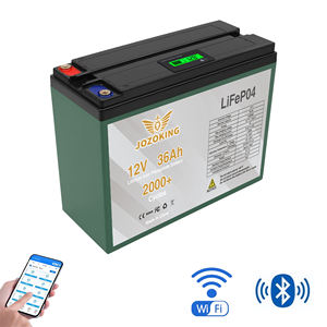 JOZOKING 12 В 12,8 В 36AH 40AH литий-ионный аккумулятор для глубокого цикла <span class=keywords><strong>LiFePO4</strong></span> солнечный элемент для домашнего хранения энергии - Product Image 3