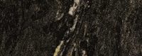 Plan de travail en granit noir cosmique, granit noir brun titane or, 3 cm d'épaisseur, bords arrondis