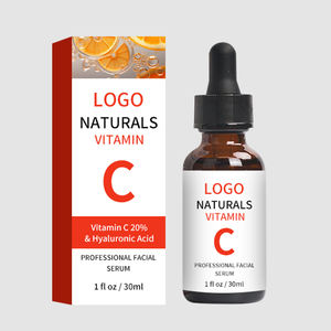 Sérum facial liquide anti-rides et éclaircissant à la vitamine C, au thé vert et à la vitamine B5, marque privée OEM - Product Image 3
