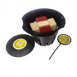 กล่องดัก<span class=keywords><strong>ปลวก</strong></span>พลาสติกสำหรับสวนภายนอกอาคาร ระบบควบคุมศัตรูพืชที่เป็นมิตรกับสิ่งแวดล้อม พร้อมสารล่อและกับดักตรวจสอบแมลง - Product Image 1