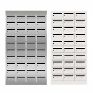 Boîte <span class=keywords><strong>aux</strong></span> <span class=keywords><strong>lettres</strong></span> extérieure personnalisée multi-portes pour appartement résidentiel Boîte <span class=keywords><strong>aux</strong></span> <span class=keywords><strong>lettres</strong></span> extérieure pour bureau en acier - Product Image 2