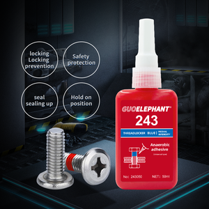 MKX132 GUOELEPHANT 243 Colle anaérobie bleue pour verrous de filetage 50ml Intensité moyenne Usage automobile - Product Image 2
