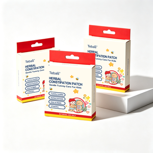 Cerotto Ombelicale Naturale alle Erbe Tebas, Certificato CE, Ipoallergenico, Confortevole, Delicato, OEM/ODM, Misure Personalizzate, Etichetta Privata - Product Image 1