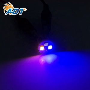 ADT Exclusivo 4 Leds 2835 SMD # Bombilla LED 555 194 T10 Wedge 6.3V para Pinball, Llama Azul - Product Image 5