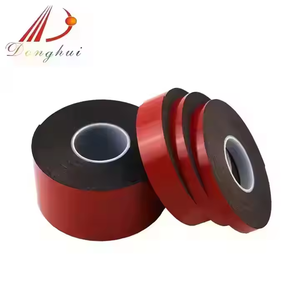 Adhesivo fuerte aislamiento de doble cara cinta de <span class=keywords><strong>esponja</strong></span> de espuma PE <span class=keywords><strong>película</strong></span> Azul roja 100M 50m 66m longitudes 10mm 15mm para enmascarar - Product Image 2