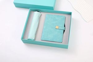 Kit de papeterie d'affaires multicolore, parapluie anti-UV, plaque signalétique métallique, carnet, stylo d'écriture pour événements d'entreprise et cadeaux clients - Product Image 4