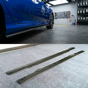 Extensión de faldones laterales de fibra de carbono estilo SA de 10.ª generación EPR para FC, accesorios para automóviles - Product Image 2