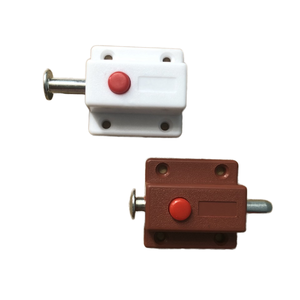 PP Plastic Furniture Hardware Push Open Door <strong>Catch</strong> with Bolt - Product Image 2