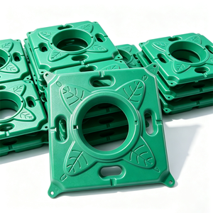 เกาะปลูกต้นไม้ลอยน้ำ Sunsbuild Green PE แบบรดน้ำเองได้ ทนทาน เป็นมิตรกับสิ่งแวดล้อม สำหรับปลูกพืชในน้ำกลางแจ้ง รูปทรงสี่เหลี่ยม - Product Image 4