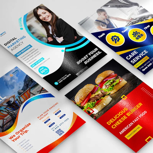 Dính hậu thuẫn Poster quảng cáo kinh doanh tùy chỉnh Áp phích thiết kế in ấn vật liệu khác nhau kích cỡ tự dính Poster - Product Image 2