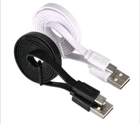 Haute qualité 3A charge rapide plat USB Micro-USB câble 5V PVC veste tresse blindage pour téléphones mobiles ordinateurs écouteurs