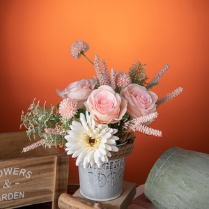 Bouquet de roses artificielles Ijuin CF01201, décoration de mariage et de maison, arrangement floral à tenir en main - Product Image 2