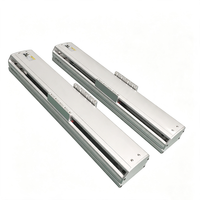 Módulo Lineal de Husillo de Bolas Semicerrado HTH12A, Actuador de Precisión de Eje Único para Robot, Perfil de Aluminio para Automatización CNC