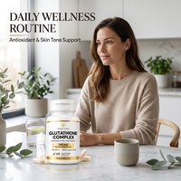 Capsules de Glutathion Marque Blanche OEM ODM Complément Alimentaire Antioxydant 350mg Glutathion Réduit avec Vitamine C 60 Capsules