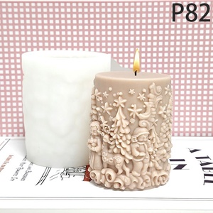 Stampi in Silicone per Regali Natalizi da Ragazza, Utilizzabili per Creare Gesso, Resina, Torte, Candele e Regali - Product Image 3