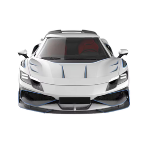ชุดแต่<span class=keywords><strong>ง</strong></span>คาร์บอนไฟเบอร์สำหรับ Ferrari 296GTB คาร์บอนไฟเบอร์แห้ง 296 ชุดแต่<span class=keywords><strong>ง</strong></span>สปอยเลอร์ดิฟฟิวเซอร์หน้า ฝากระโปร<span class=keywords><strong>ง</strong></span> บั<span class=keywords><strong>ง</strong></span>โคลน สภาพใหม่ ไม่มีรีวิว - Product Image 1