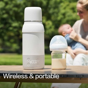 Chauffe-biberon portable sans fil 500 ml, chauffe rapide en 1 min et bouilloire en 6 min, recharge USB, sans BPA pour l'extérieur - Product Image 2