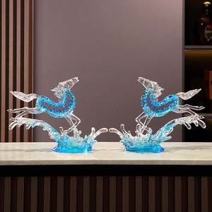 Adorno alcista de la suerte, sala de estar de gama alta, entrada, gabinete de vino, decoración de oficina, apertura, regalo de inauguración - Product Image 3