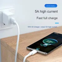 Vente en gros Haijiayuan 5A Charge rapide Android Téléphone Mobile Casque Câble de données Portable Tressé Amicrousb Câble de charge