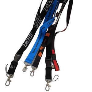 Thấp Moq Tùy Chỉnh In Trống Thăng Hoa Cổ Dây Đeo ID Huy Hiệu Chủ Thẻ Dây Buộc Letterpress In Nylon Dây Buộc - Product Image 5