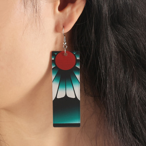 ต่างหูอะคริลิคการ์ตูนอนิเมะดาบพิฆาตอสูร คิเมทสึ โนะ ไยบะ - Product Image 4