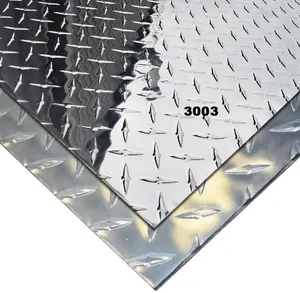 다이아몬드 알루미늄 체크 무늬 시트 1050 1100 3003 5052 알루미늄 플레이트 시트