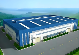 Estructura de Acero Prefabricada para Trabajo Pesado, Estructura de Marco de Acero para Talleres Industriales con Instalación Rápida - Product Image 6