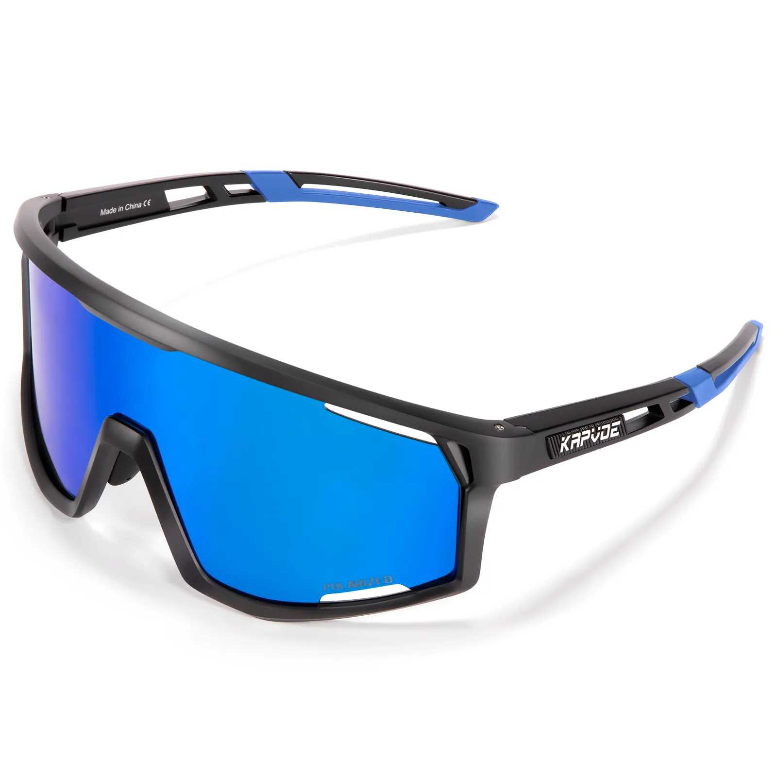 KAPVOE 2024 New Optical Wholesale Outdoor Sunglasses Cycling Sports Glasses Polarized Lens Road Mountain Bike Sunglasses