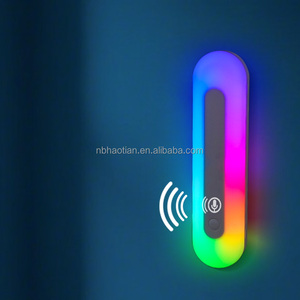 <span class=keywords><strong>RGB</strong></span> trong nhà có thể sạc lại Đèn tường với thiết kế mới điều khiển bằng giọng nói cho phòng khách phòng trò chơi Tính năng năng năng động <span class=keywords><strong>RGB</strong></span> hiệu ứng ánh sáng - Product Image 1