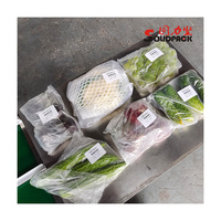 Solidpack Fabriek Prijs Automatische Worst/Fruit Container Label Printen En Etikettering Labeler Machine