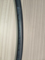 Tuyau de climatisation durable en caoutchouc EPDM tressé à 4 couches, résistant aux hautes températures R134a, noir, pré-coupé et enveloppé