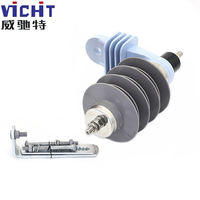 Parasurtenseurs haute tension série YH5WS, protection contre les surtensions, norme IEC6099-4, silicone de qualité aérospatiale, protection contre la foudre