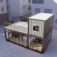 Maisons préfabriquées en acier respirant avec un aménagement moderne et personnalisable pour bureaux, villas, appartements, ateliers, entrepôts