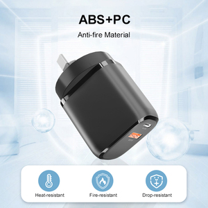 Adaptador <span class=keywords><strong>de</strong></span> enchufe USB C para móvil, cargador <span class=keywords><strong>de</strong></span> teléfono móvil PD + QC 3,0 <span class=keywords><strong>de</strong></span> carga superrápida usb-c para <span class=keywords><strong>iPhone</strong></span> 12/11 - Product Image 2