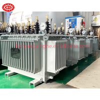 Transformateur de puissance 250 kVA 300 kVA 400 kVA triphasé 20 kV 22 kV immergé dans l'huile pour extérieur 415 V/480 V