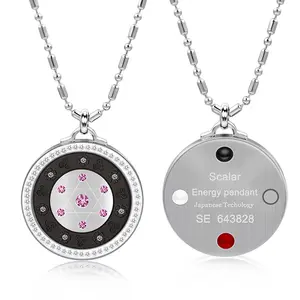 Anti EMF Radiation Protection Quantum Pendant Energy collana scalare donna uomo Quantum Magnetic Field Therapy collane sportive