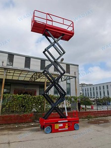 Plateforme élévatrice mobile électrique Wadjay, petite, en acier, capacité de 2 personnes, vitesse de levage de 3 à 5 m/min, modèle ESL0.3-4 - Product Image 2