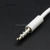 Kabel Adaptor Aux Mobil Jack 3.5mm ke USB A Female, Konverter Audio 3.5 untuk Speaker Mobil, MP3, U Disk (Grosir)