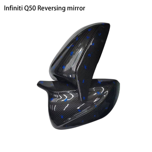 กระจกมองหลังคาร์บอนไฟเบอร์สไตล์ Q50 สำหรับปี 2015-2023 - Product Image 4